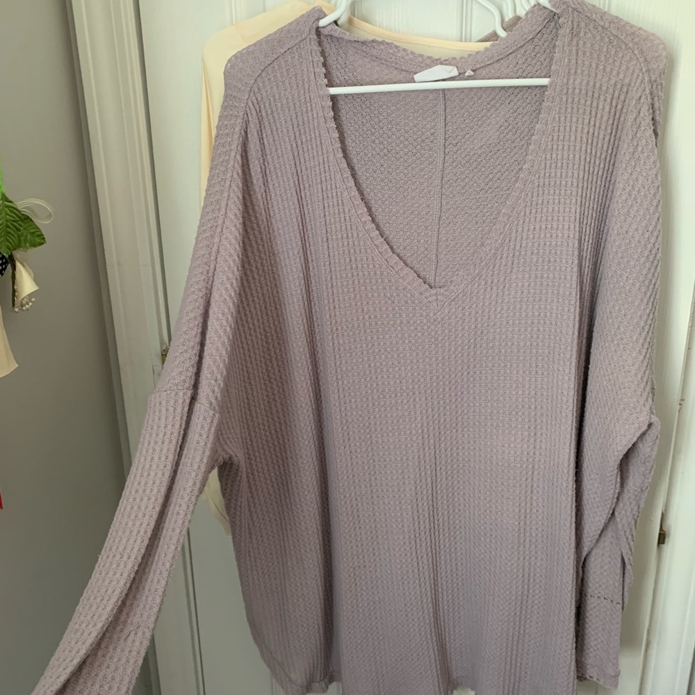 Urban outfitters waffle knit sweater